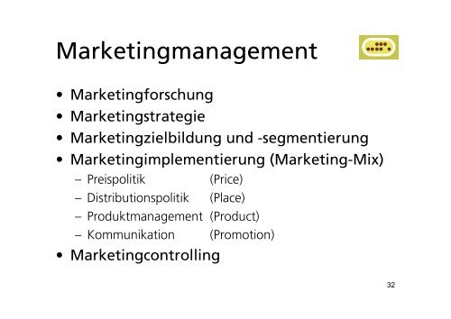 Marketing - Grundlagen