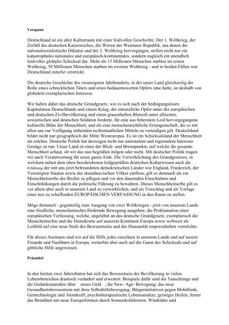 Deutschland Ist Ein Alter Kulturraum Mit Einer Leidvollen Geschichte