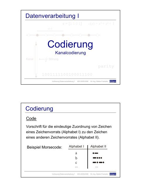 Codierung