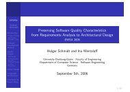 Preserving Software Quality Characteristics from Requirements ...