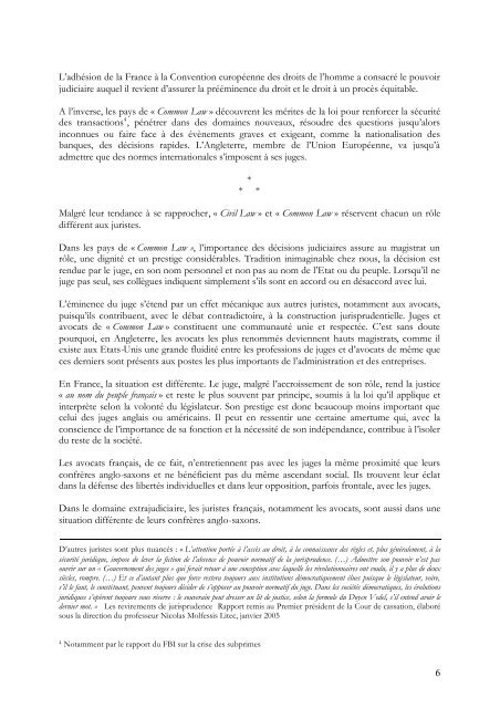 Rapport sur les professions du droit - Ministère de la Justice