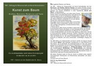 Kunst zum Baum - FBF Forschungs-& Bildungs-Fördergesellschaft eV