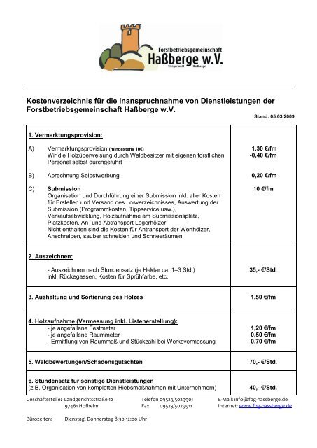 Pdf-Formular - Forstbetriebsgemeinschaft Hassberge wV
