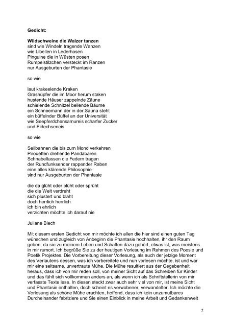 Vorlesung von Juliane Blech am 7.11.2011 in der MLU Halle (pdf ...