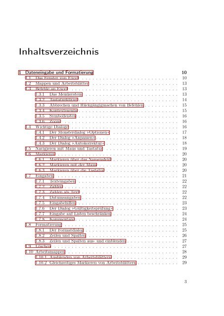 Excel aufmöbeln mit VBA - Fachbereich Mathematik und ...