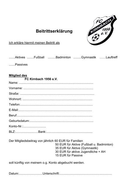 ASV Nordrach - FC Kirnbach 1956 eV
