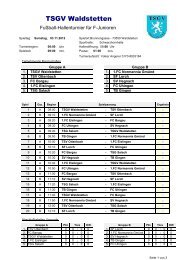 Spielplan als pdf - 1. FC Uhingen 1920