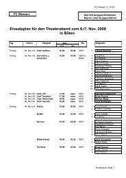 Einsatzplan-Theaterabend 09 - FC Weesen