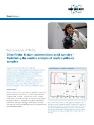 Instant answers from solid samples - Bruker Daltonics