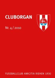 CLUBORGAN - FC Amicitia Riehen