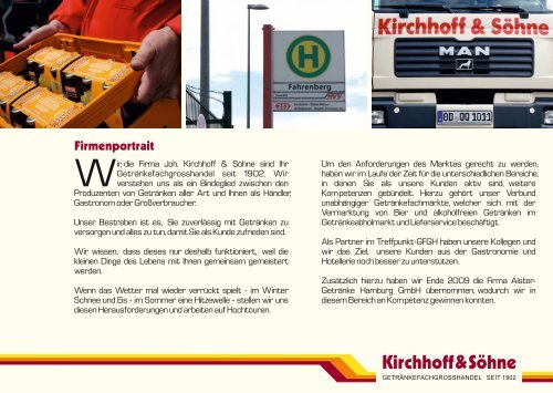 Kirchhoff & Söhne Imagebroschüre