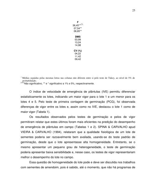 TESTE DE DETERIORAÇÃO CONTROLADA EM ... - Unesp