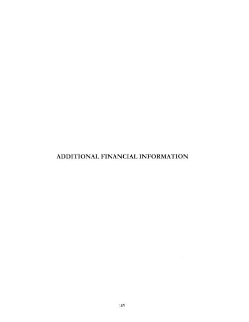 Comprehensive Annual Financial Report Ending June 2011