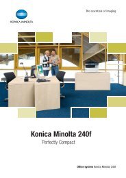 Konica Minolta 240f PDF Brochure