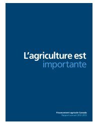 Gouvernance d'entreprise - Farm Credit Canada