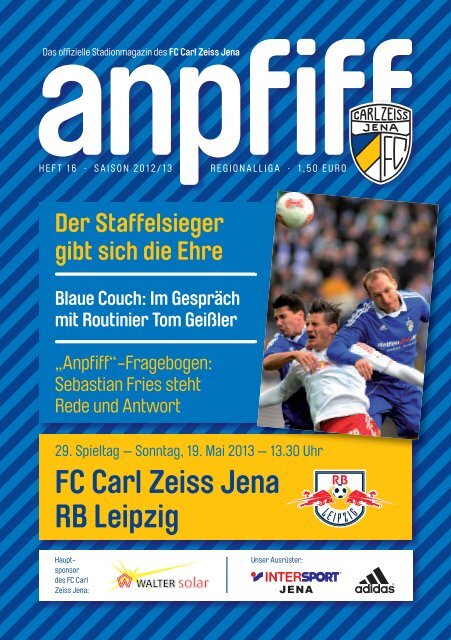 FC Carl Zeiss Jena RB Leipzig