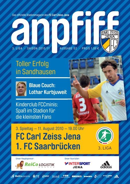 FC Carl Zeiss Jena 1. FC Saarbrücken