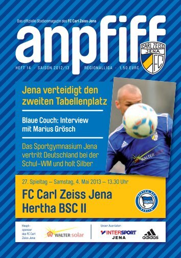 FC Carl Zeiss Jena Hertha BSC II