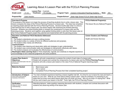 learning-about-a-lesson-plan-with-the-fccla-planning-process