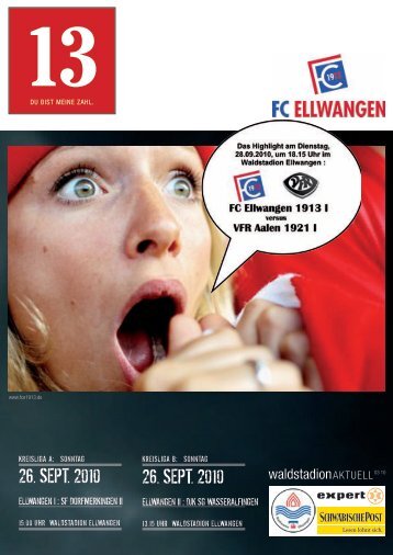 26. sept. 2010 26. sept. 2010 - FC Ellwangen 1913