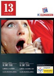 10. oKt. 2010 10. oKt. 2010 - FC Ellwangen 1913