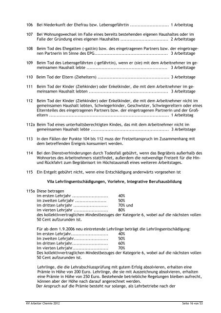 Kollektivvertrag Arbeiter 2012 - FCIO - Fachverband der ...