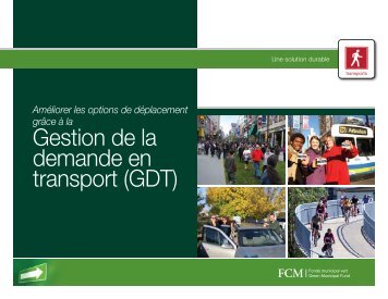 Gestion de la demande en transport (GDT) - FCM