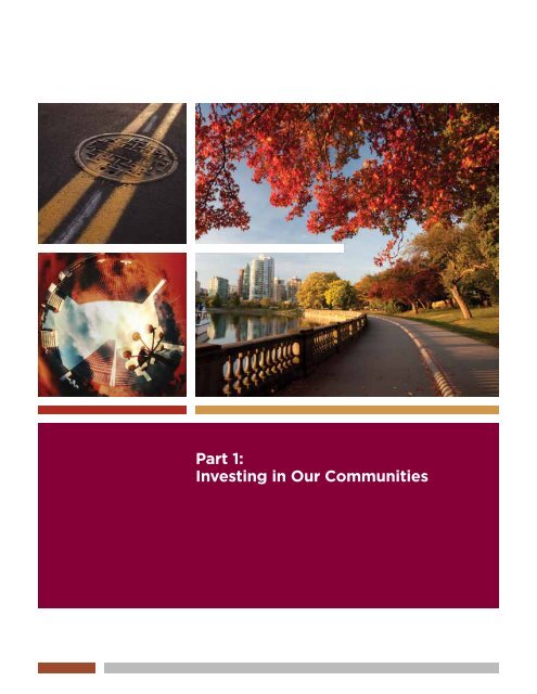 The State of Canada's Cities and Communities 2012 - FCM