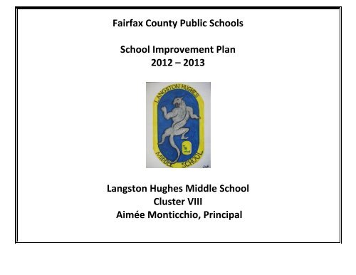 Improvement Plan (PDF) - Fairfax County Public Schools