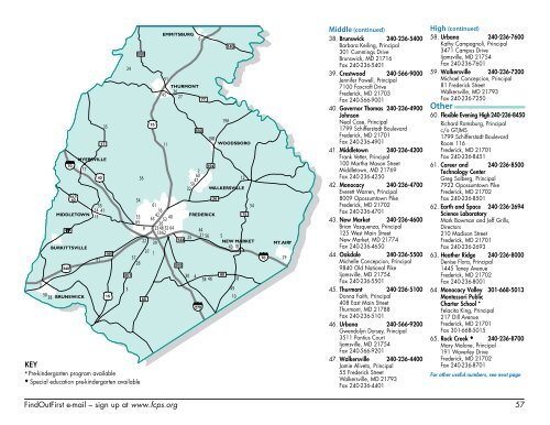 Handbook - Frederick County Public Schools