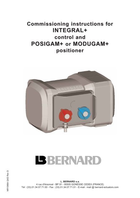 INTEGRAL+ POSIGAM+ or MODUGAM+ - Fluid Control Services