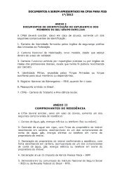documentos a serem apresentado na cpsa para fies 1º ... - Fcsl.edu.br