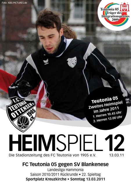 Heimspiel 12, T05 - SV Blankenese - FC Teutonia 05 eV
