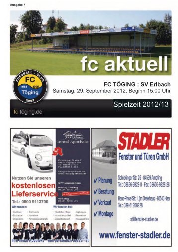 Spielzeit 201 2/1 3 - FC Töging