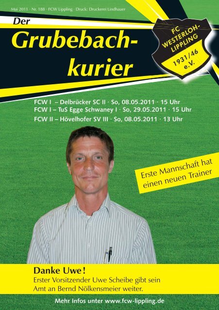 Grubebach- kurier - FC Westerloh-Lippling