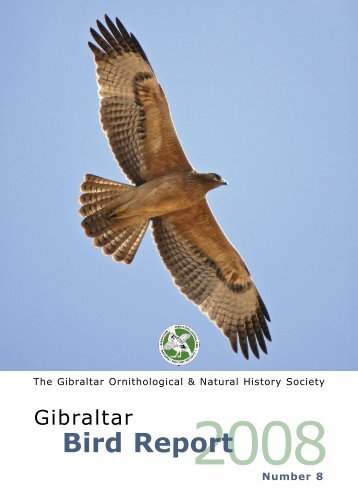 2008 (No 8) - Gibraltar Ornithological & Natural History Society