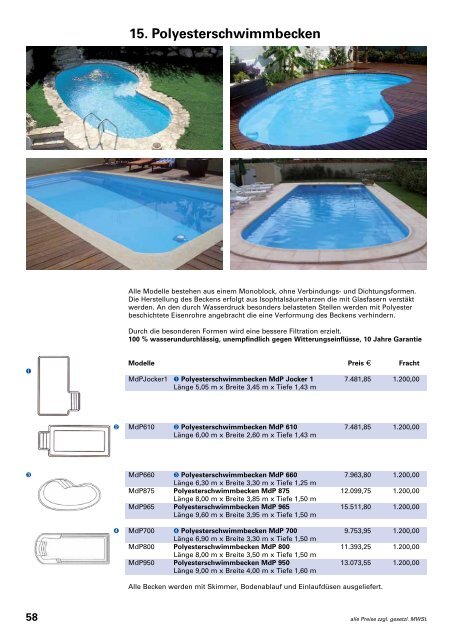 15. Schwimmbecken - Asotec GmbH