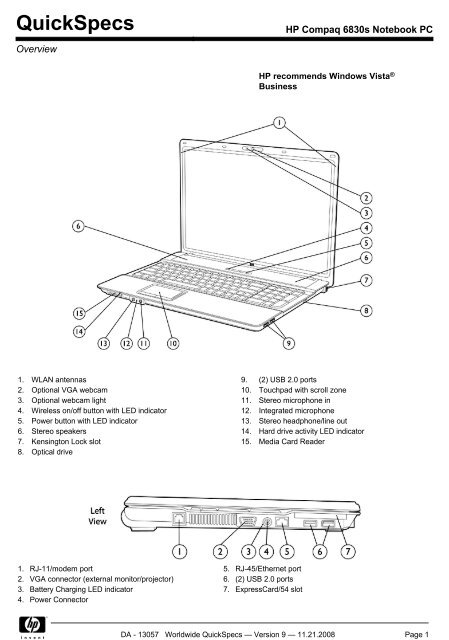 Hp Compaq 60s Notebook Pc Hp Compaq 60s Notebook Pc