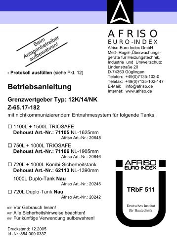 Deutschland - DEHOUST GmbH