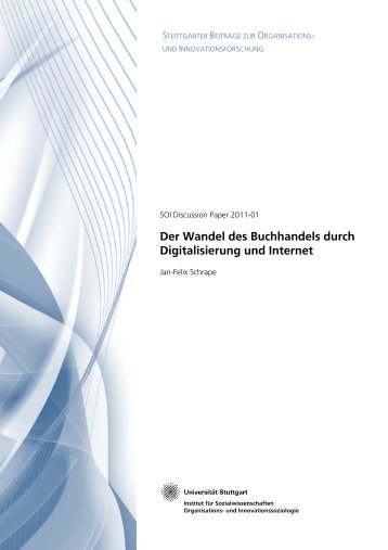 Der Wandel des Buchhandels durch Digitalisierung und Internet