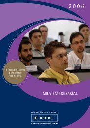 MBA EMPRESARIAL - Portal FDC