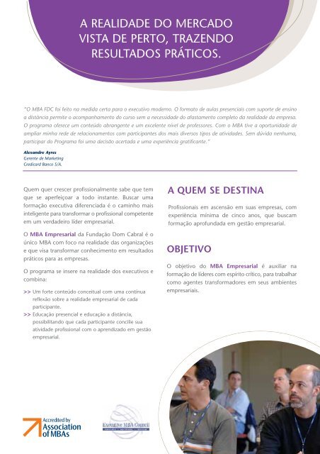 MBA EMPRESARIAL - Portal FDC