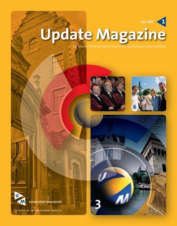 Update Magazine July 2006 - School of Business and Economics