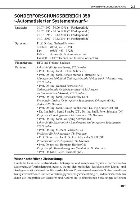 TU Dresden: Forschungsbericht 2004 - im ...