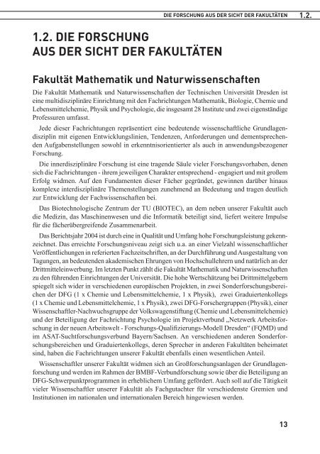 TU Dresden: Forschungsbericht 2004 - im ...