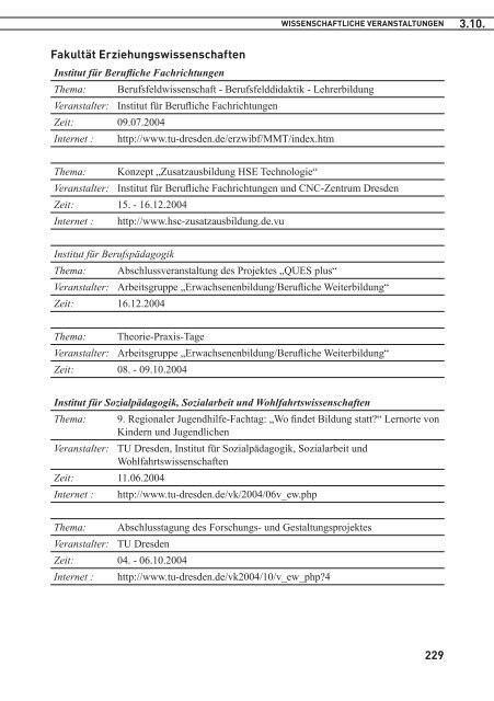 TU Dresden: Forschungsbericht 2004 - im ...