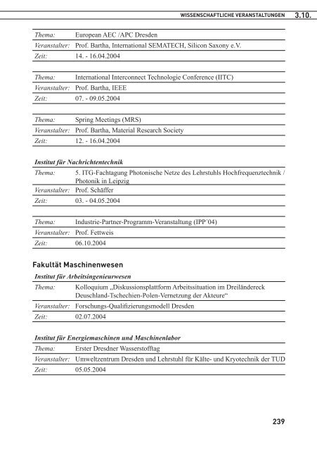 TU Dresden: Forschungsbericht 2004 - im ...