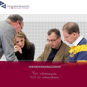 Verandermanagement - School of Business and Economics