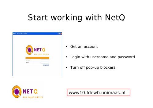NETQ Demonstration Lecture