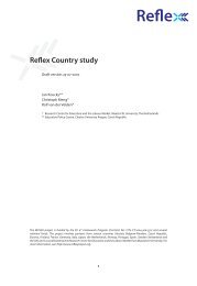 Reflex Country study - School of Business and Economics ...